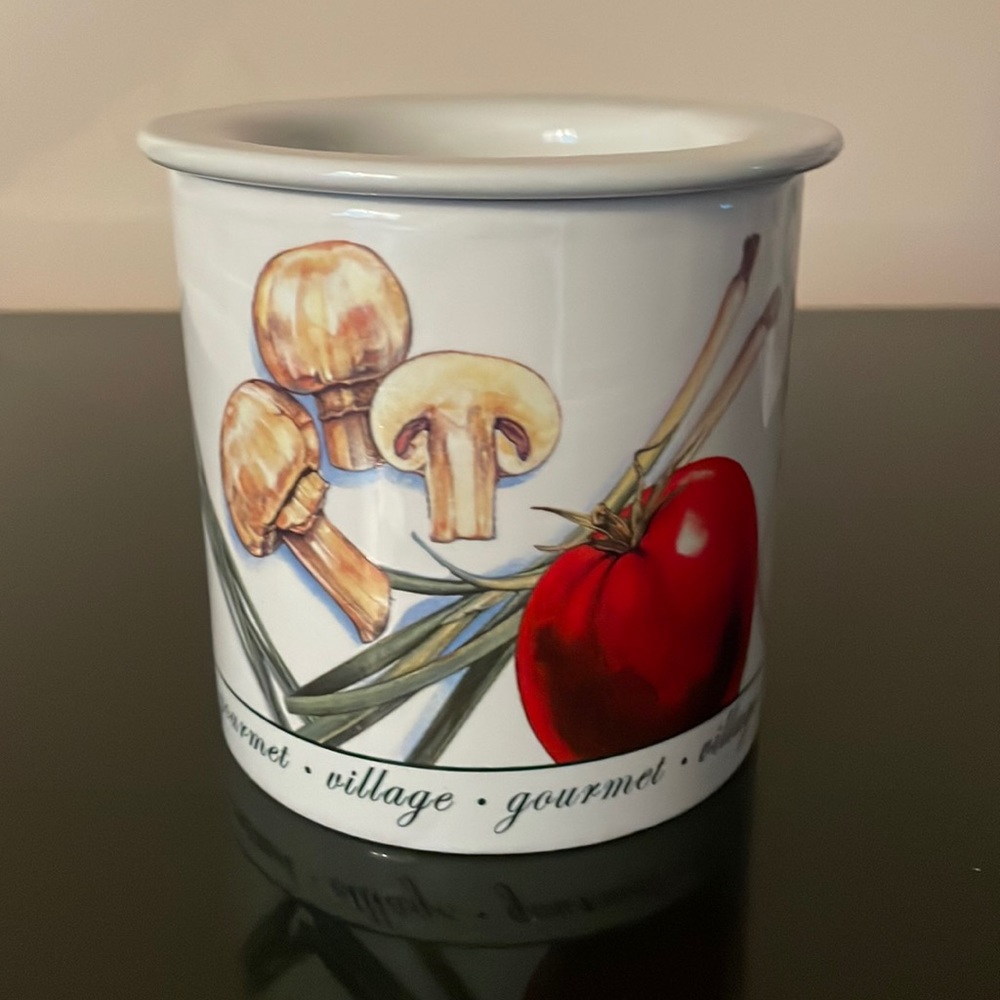 Jubilee Ceramic Dip Chiller Gourmet 2 Piece Set Vegetable Design New in Box